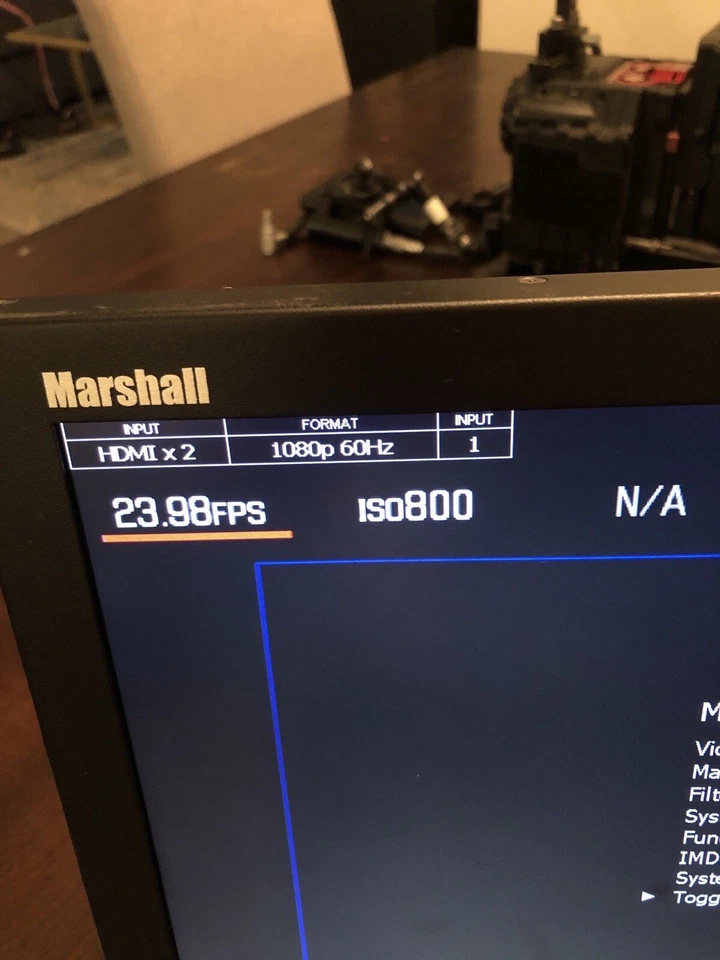 Marshall Electronics V-LCD17H 17" Monitor with Baby Pin Mount and Pelican 1550 - Image 2 of 4