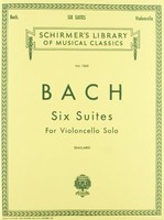 6 Suites: Cello Solo By , (sheet Music), G. Schirmer, Inc. , New, Free Shipping on sale 6 Suites: Cello Solo By , (sheet Music), G. Schirmer, Inc. , New, Free Shipping on sale