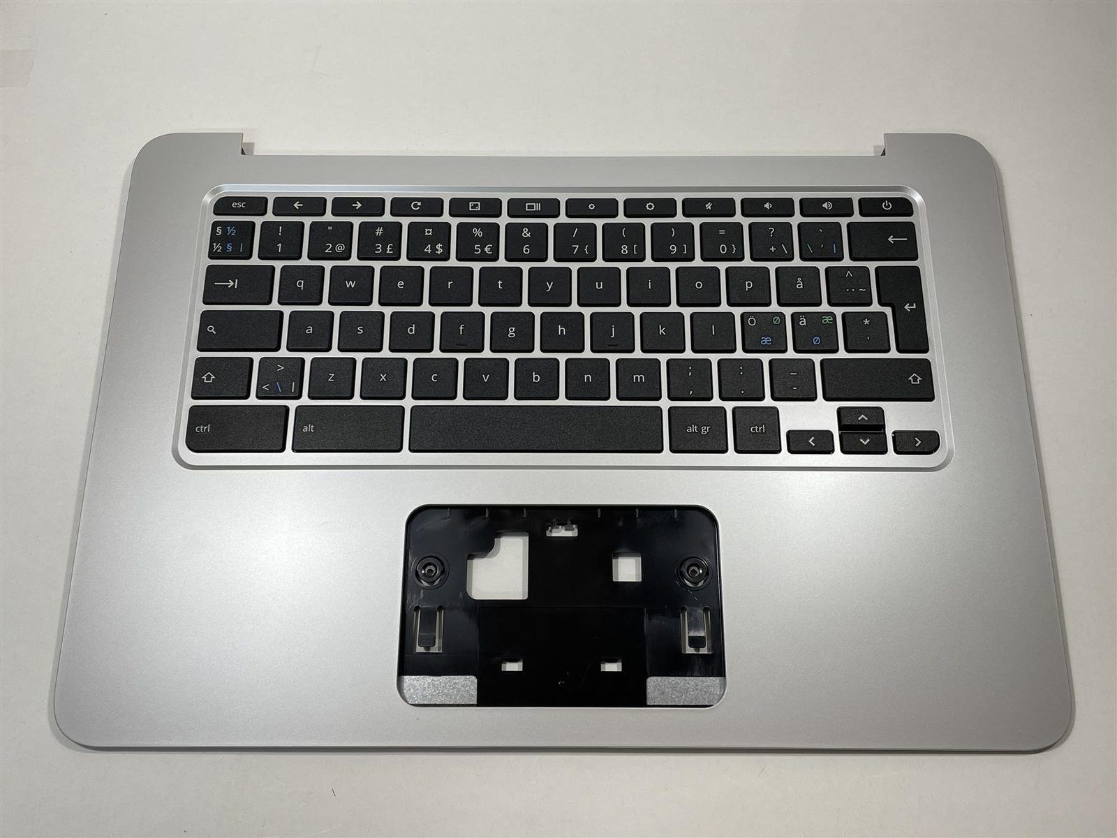 HP Chromebook 14 G4 834913-DH1 14-ak Palmrest Danish Finnish Norwegian Keyboard