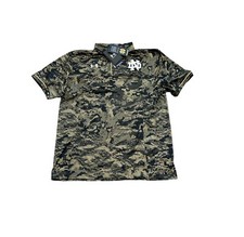 NEW NWT Notre Dame Fighting Irish Under Armour Men's Freedom Polo Shirt Large