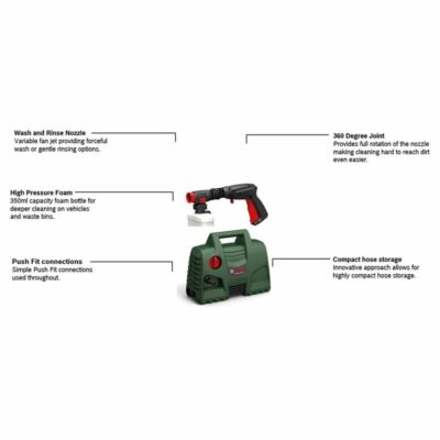Bosch Easy Aquatak 110 High Pressure Washer Electric Corded