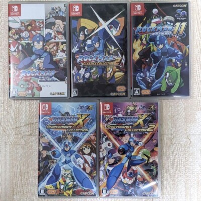 Nintendo Switch Rockman X 5 in 1 Special Limited Box Set Mega Man