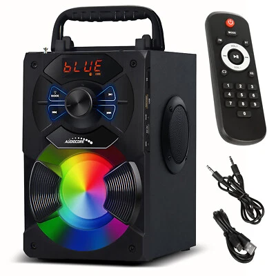 Enceinte Bluetooth Portable sans Fil 11W Puissance de Sortie/Radio/SD/MMC/Aux-in - Photo 1/4