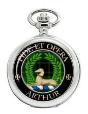 Arthur modern Scottish Clan Pocket Watch