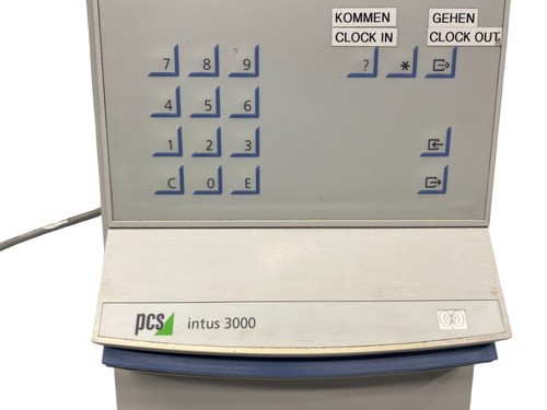 PCS intus 3000 Zeiterfassungsterminal Zeiterfassungsgerät 48215 - 第 6/6 張圖片