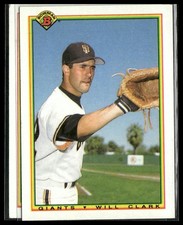 1990 Bowman WILL CLARK/MATT WILLIAMS #238 EX