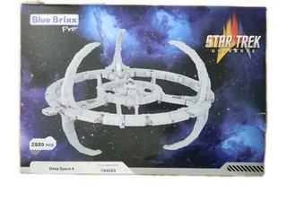 Bluebrixx Set Deep Space Nine 9 (104583) 2889 Teile Verpackung Beschädigt