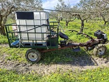 Motozappa Con  Carrello 4 Ruote Motrici 14 cv Lombardini