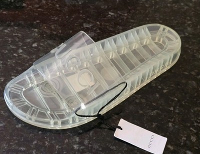 Gucci Printed Clear Sandals s-l400.jpg main image 3