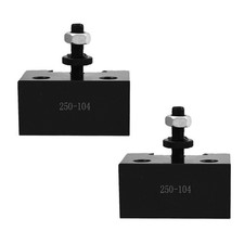 2 × AXA 250-104 #4 Quick Change Heavy Duty Boring Bar Holder Tool Post
