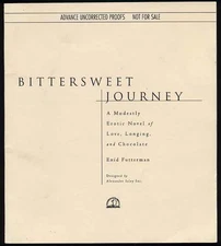 Enid FUTTERMAN / Bittersweet Journey Uncorrected Proof 1st 1998