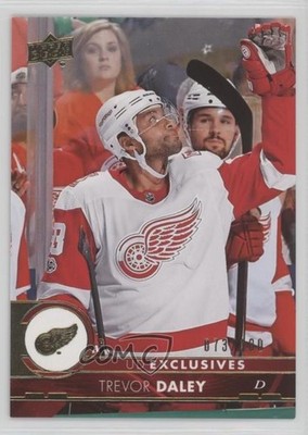 2017-18 Upper Deck Exclusives 73/100 Trevor Daley #313 1o3