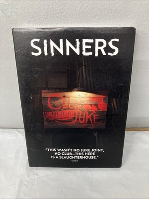 NEW! Sinners DVD  Michael B Jordan W/ Iconic Moments Slipcover