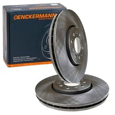 2x DENCKERMANN BREMSSCHEIBEN 288mm BELÜFTET VORNE passend für AUDI A1 A3 SEAT CO