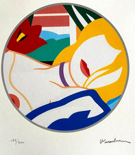 Tom Wesselmann Originale Numerierte Handsignierte COA Lithografie Veröffentlicht