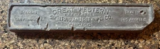 Great Western Smelting And Refining CO. XXXX NICKEL Chicago Seattle Los Angeles