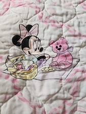 90s Dundee Minnie Mouse Disney Babies Baby Blanket Toddler Crib Comforter