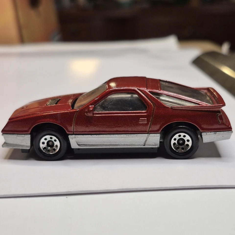 Dodge Daytona Turbo-Z 1984 Matchbox de colección hecho en Inglaterra 1983 modelo a escala 1:58 Foto 2 de 4