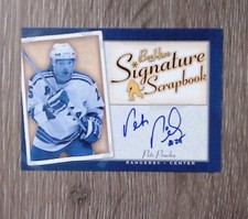 Petr Prucha Rangers 2005 Signature Scrapbook Upper Deck Auto SS-PP