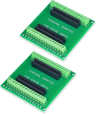 Keeyees 2Pcs ESP32 Breakout Board Shield GPIO 1 into 2 for 30PIN ESP32 Developme