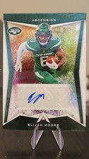 2022 Panini Chronicles - Ascension Autographs Elijah Moore #ASC-ELM NY JETS