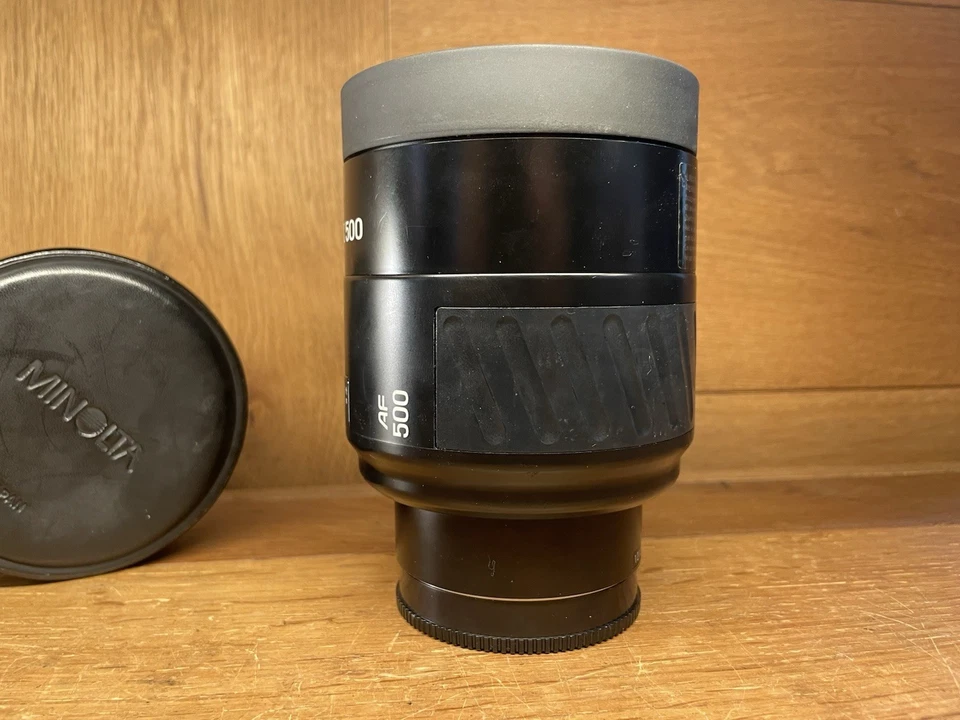 *Casi como nuevo con filtro ND* Lente Minolta AF Reflex 500 mm F/8 Espejo AF Sony A/JP Foto 4 de 4