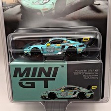 Mini GT Porsche 911 GT3 R #28 HubAuto Racing 1/64 2023 Macau GT World Cup 804