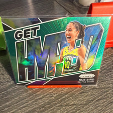Panini Prizm WNBA Sue Bird Get Hyped Insert Seattle Storm Basketball Card
