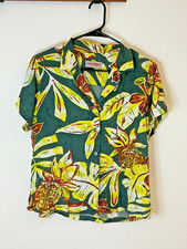 Jams World Aloha Style Camp Shirt - Women Size Small