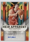 2024 Panini Court Kings Heir Apparent /125 Reed Sheppard #HA-SHP Rookie Auto RC