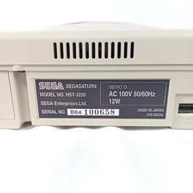 SEGA Sega Saturn HST-3220 main unit set in good condition