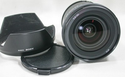 Sony AF 20mm F2.8 Autofokus Objektiv für Sony Alpha DSLRs SAL20F28 Nr, 0196067