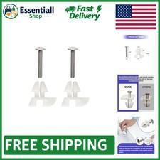 Toilet Seat Hardware Pack for Kohler 1239016 - Easy Install Steel Bolts Included