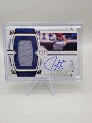 2023 National Treasures Juan Gonzalez #CFS-JG Clutch Factor Jersey Auto 15/25!