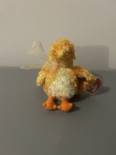 TY Beanie Baby - CHICKIE the Chick (5 inch) - MWMT's Stuffed Animal Toy