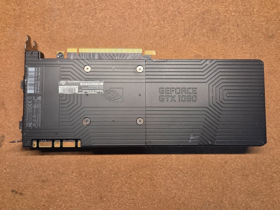 Nvidia GeForce GTX 1080 GDDR5X Founders Edition GPU 900-1G413-0000-000 - Image 2 of 4