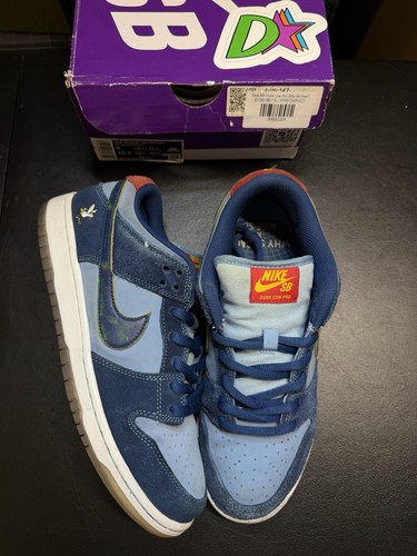 Size 9 - Nike SB Dunk Low Pro PRM Why So Sad? Blue, With Box DX5549-400