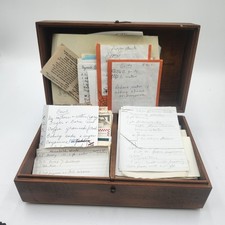 Vintage unique Handmade engraved  tea recipe ...