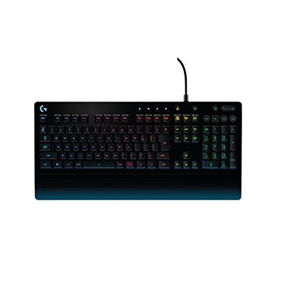 Gaming Keyboard Logitech G213 RGB palm rest water resistance