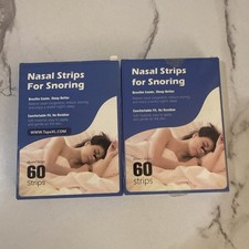 x2Nasal Strips for Snoring 120Count , Nose Strips for Breathing  Sleeping,