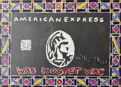 Daniel Pultorak WAS KOSTET WAS 2026 Kunst gerahmt Öl Contemporary Art