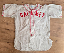 Vintage 1950s Amco - Calumet Baseball Uniform Shirt Vintage 1950s Amco - Calumet Baseball Uniform Shirt