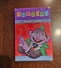 Kappa Books Sesame Street Numbers Flash Cards w/ Count von Count Math 2017