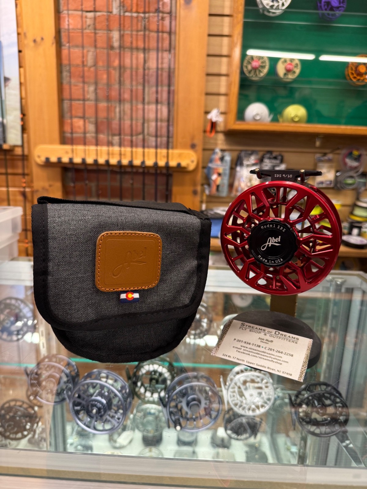 Brand New Abel SDS 9/10 (Red) Traded in Fly reel