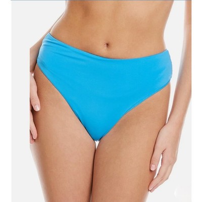 Andie Swim Blue 90's High Waist Bikini Bottom