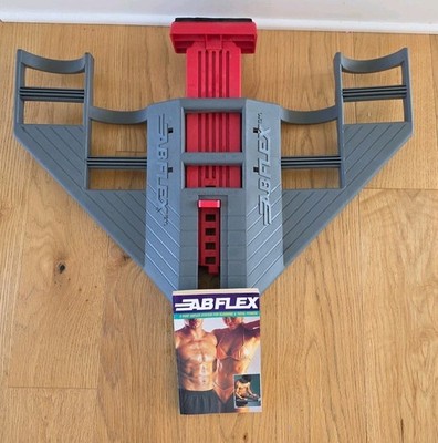 送料込☆ABFLEX(アブフレックス)☆腹筋マシン☆全付属品＋取説付☆年代物美品 AbFlex Exerciser & Book Ab Flex Abdominal Muscle Machine VTG | eBay