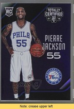 2015 Totally Certified Rookies Mirror Purple 15/50 Pierre Jackson #185 READ 0o9