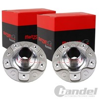 2X Metzger Radnabe Vorne Beidseitig Passend FÜR Renault Clio Grand Megane ScÉNic