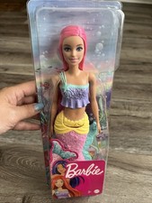 2018 Mattel Barbie "DREAMTOPIA MERMAID" with Pink Hair GGC09 -