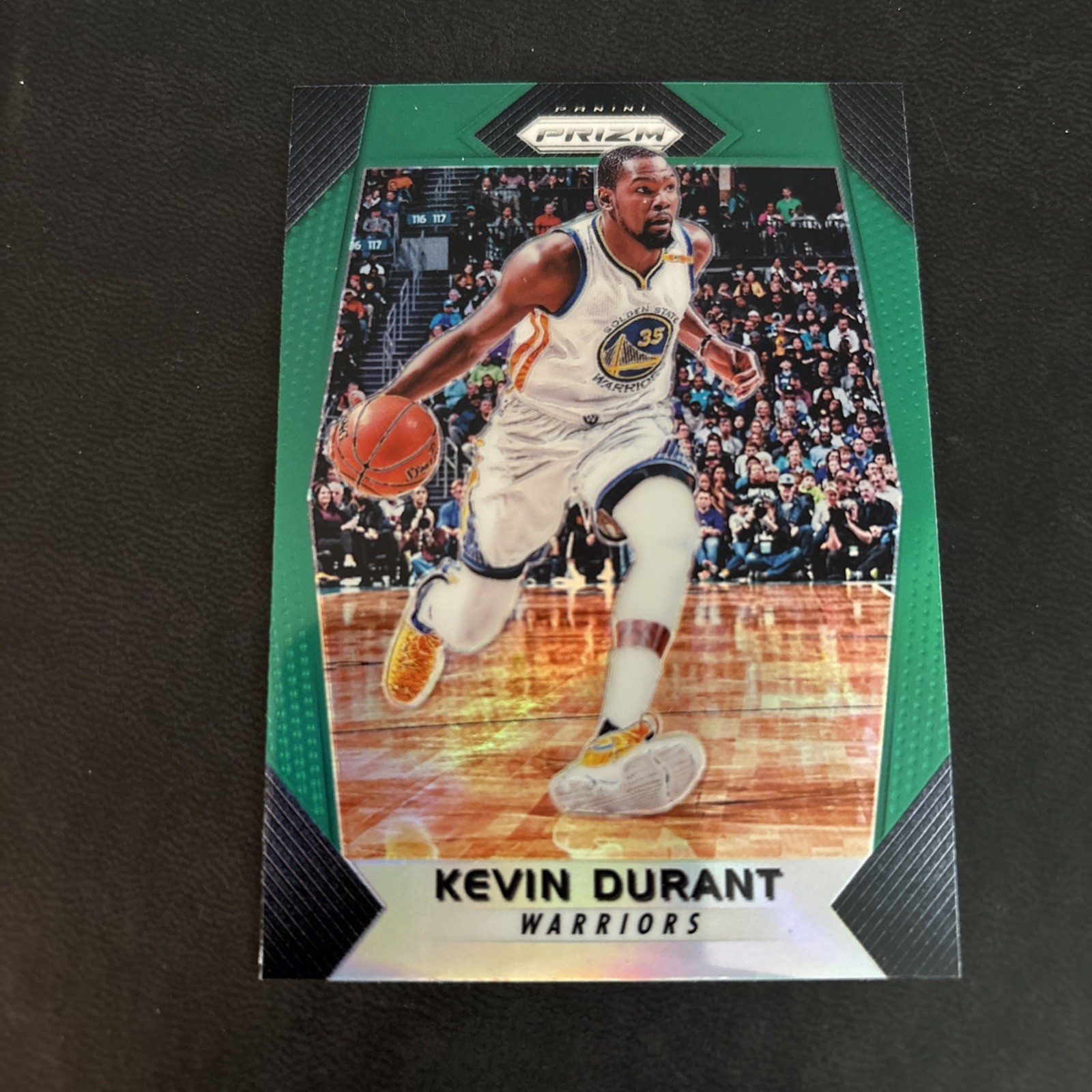 2017-18 Panini Prizm - Kevin Durant #44 Green Prizm
